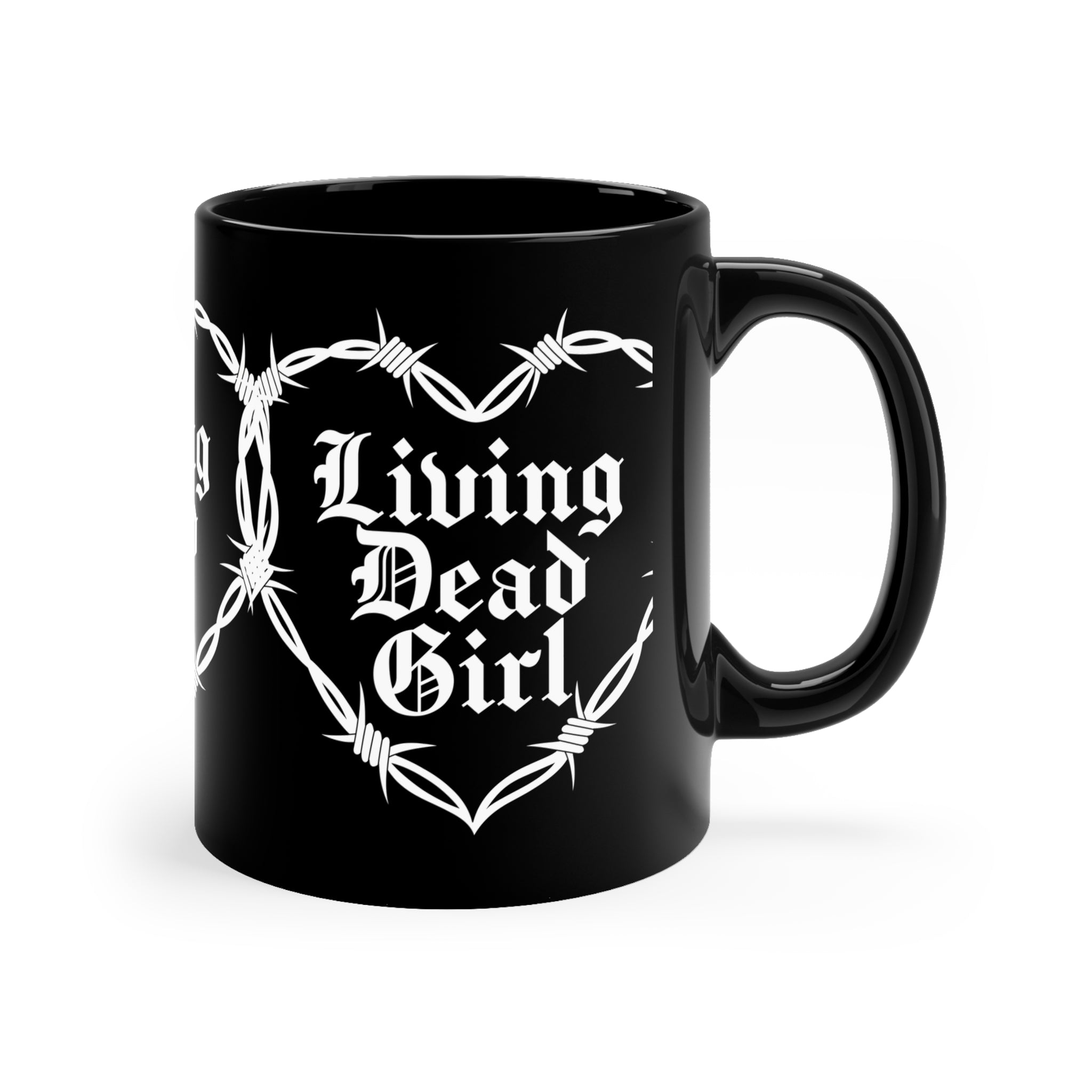 Living Dead Girl Black Coffee Mug 11oz