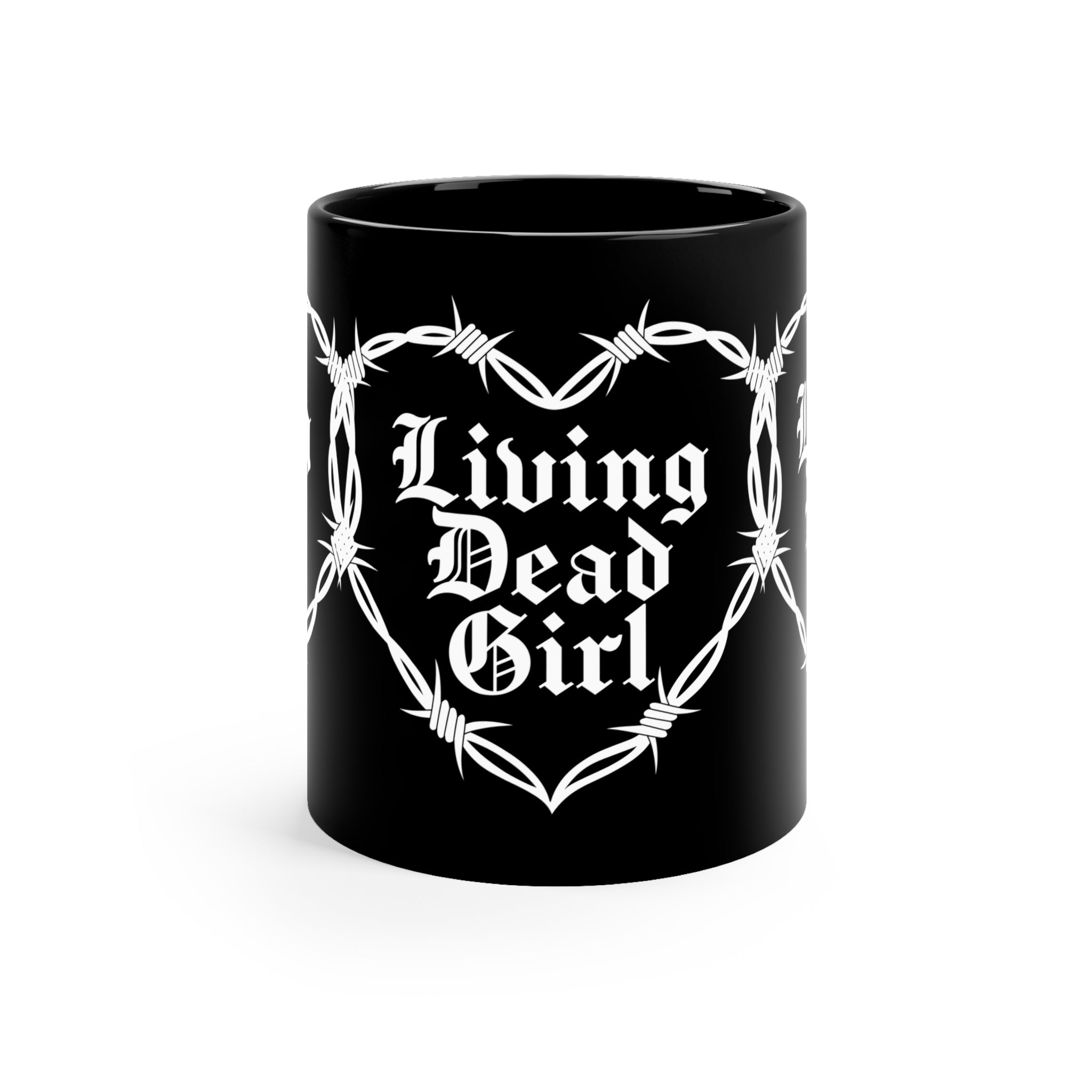 Living Dead Girl Black Coffee Mug 11oz