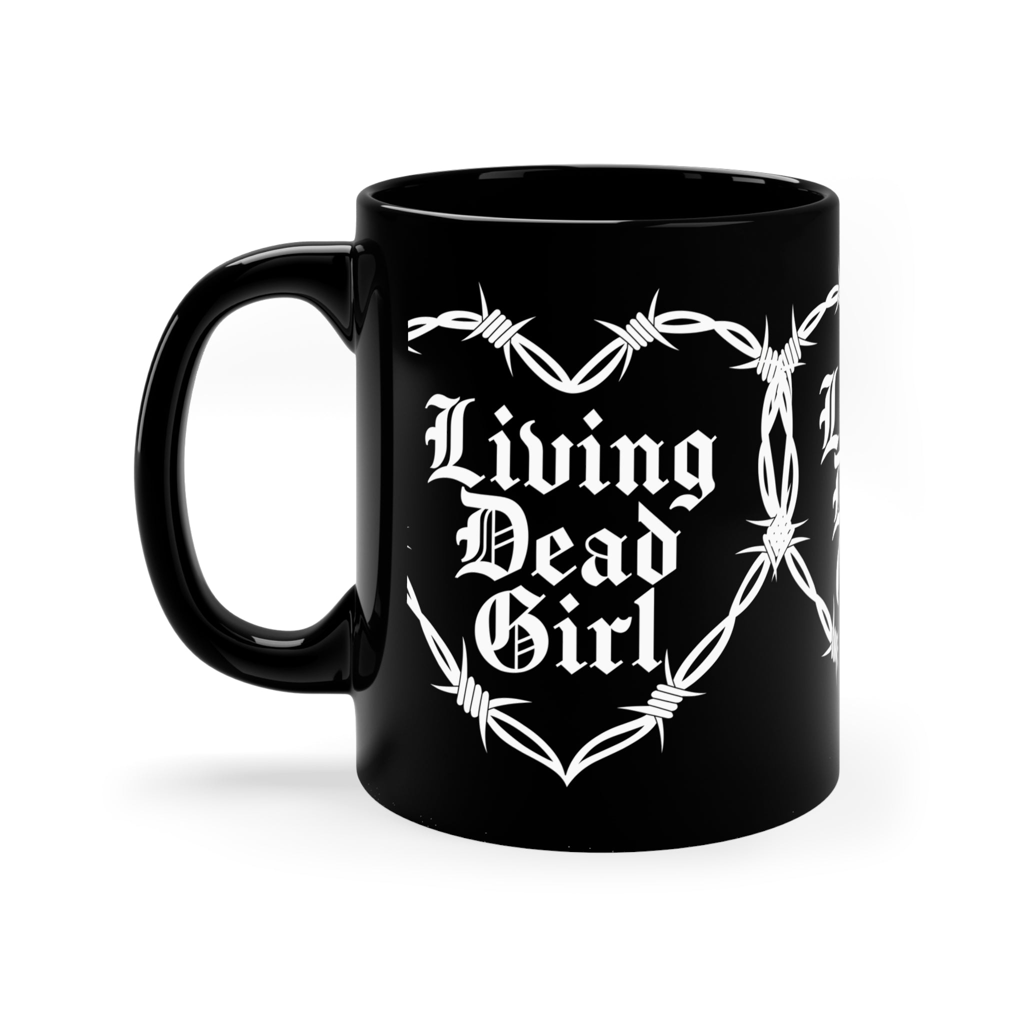Living Dead Girl Black Coffee Mug 11oz